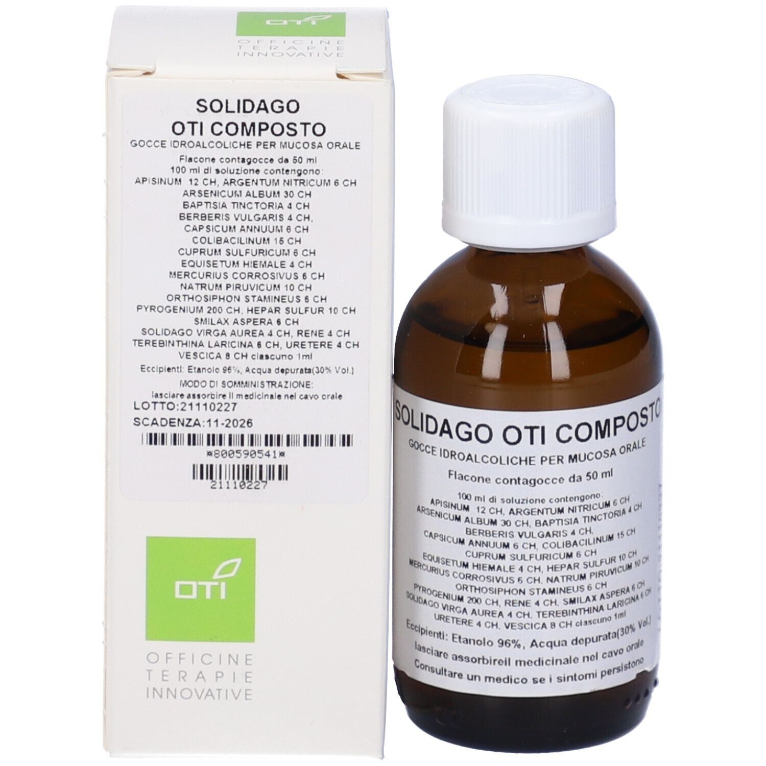 Solidago Comp Gocce 50ml Oti