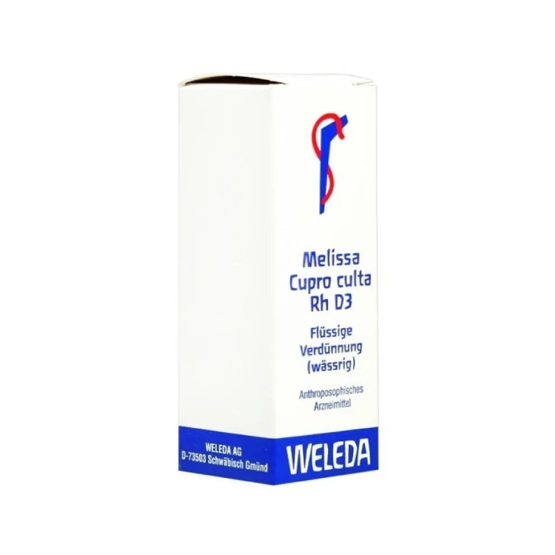 Melissa cupro cu rh d3 20 ml gocce