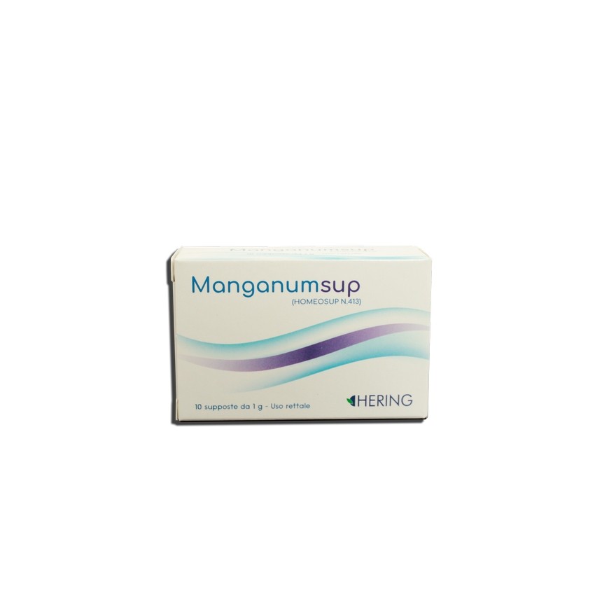 Hering ManganumSup Medicinale Omeopatico 10 Supposte