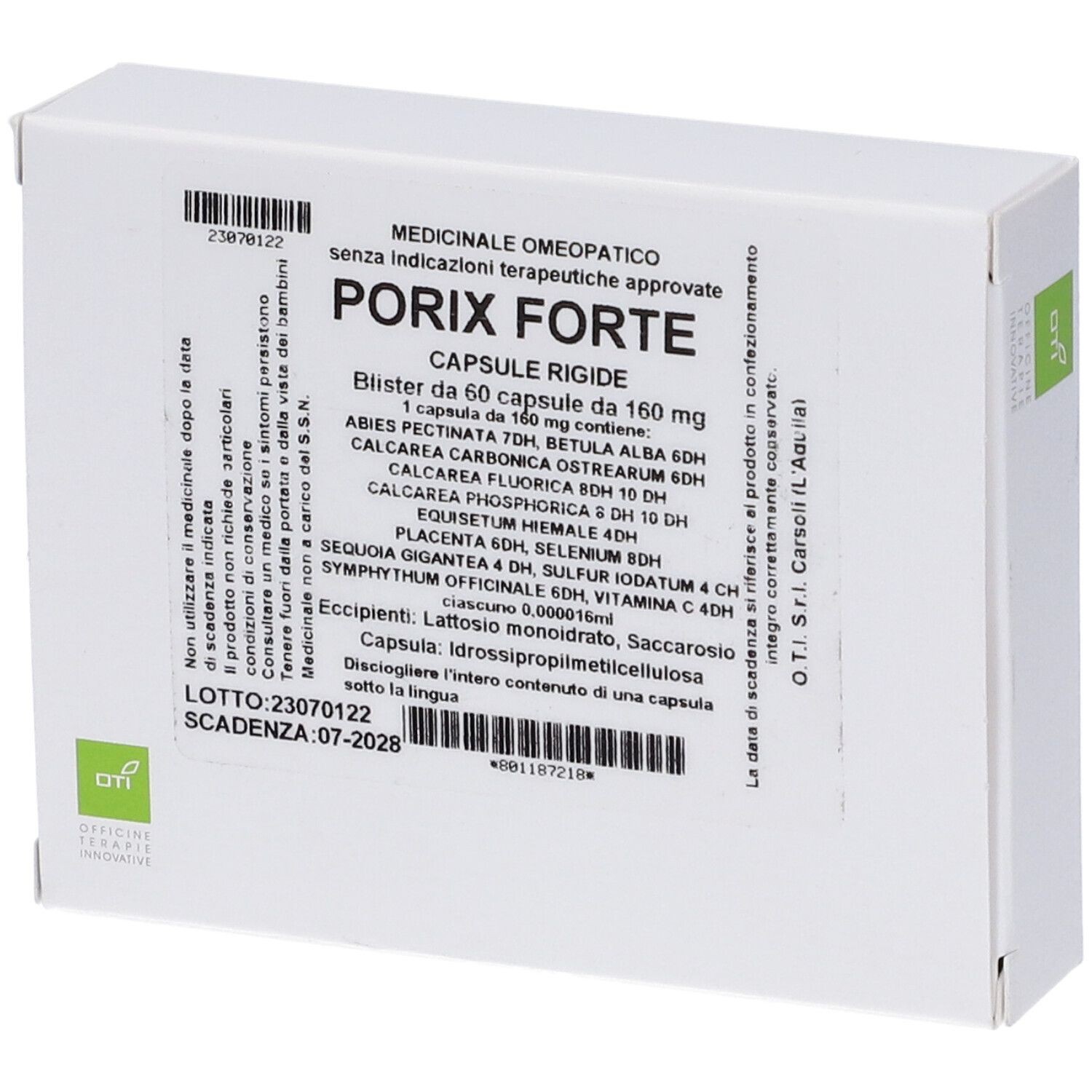 Porix Forte Composto 60capsule