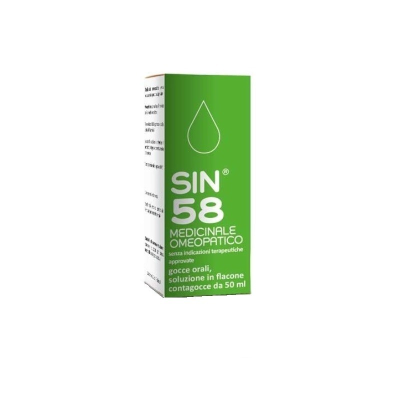 Sin 58 50ml Gocce Alfaomega