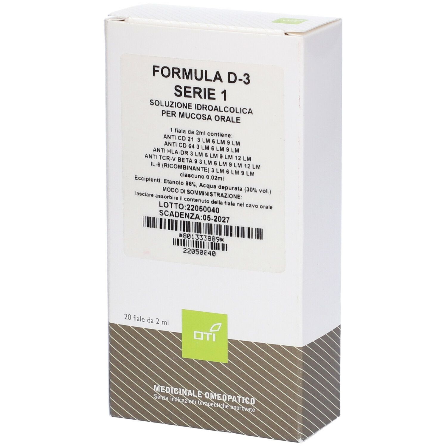 Formula d-3 serie 1 20f ial