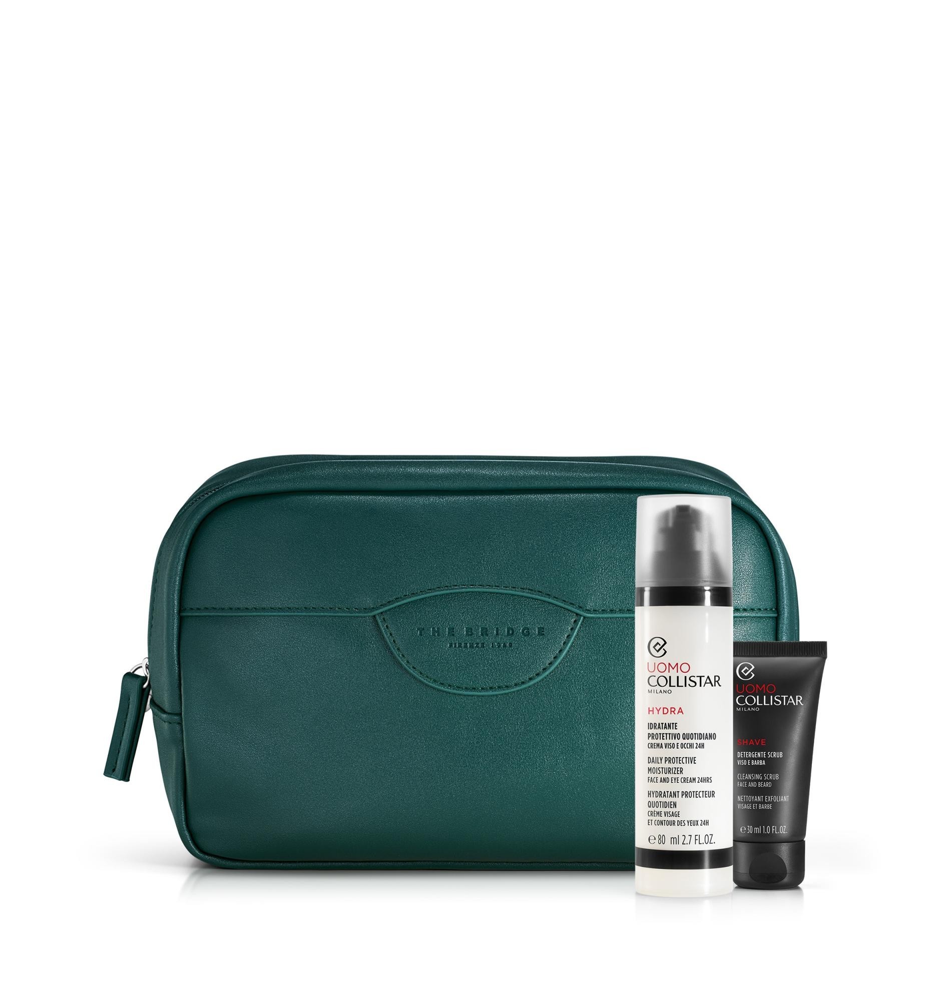 Cofanetto uomo idratante protettivo quotidiano 80 ml scrub viso bar...