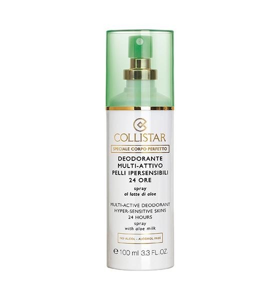 Deodorante multi-attivo pelli ipersensibili 24 ore spray al latte di aloe 100 ml