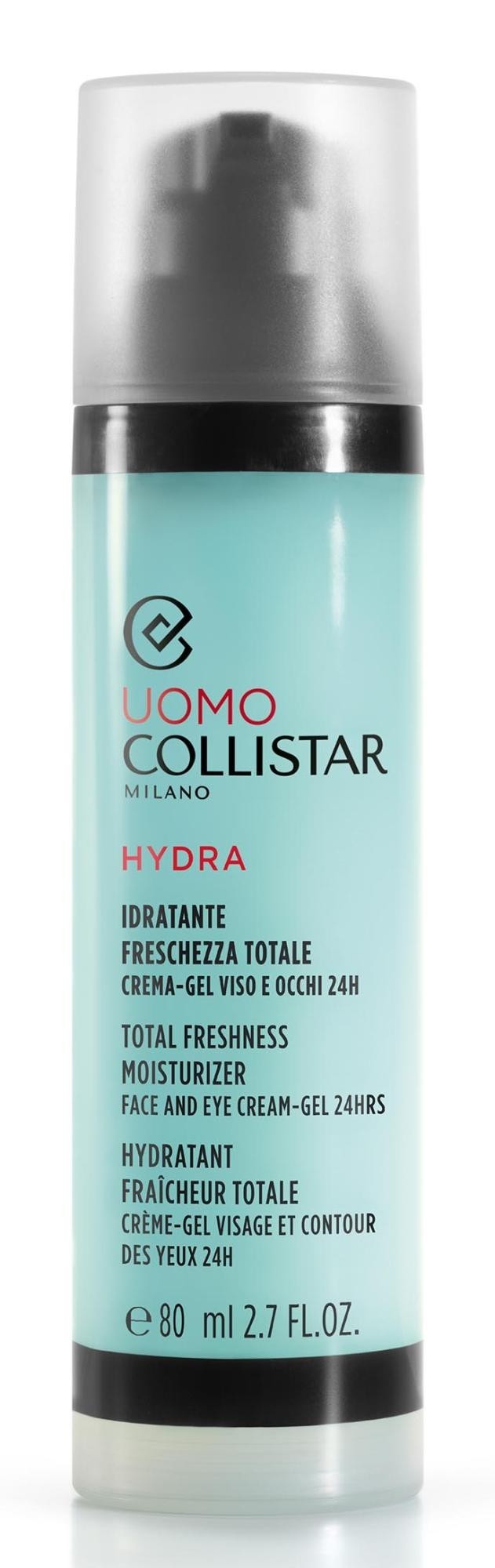 Linea uomo idratante freschezzatotale 24h 80 ml
