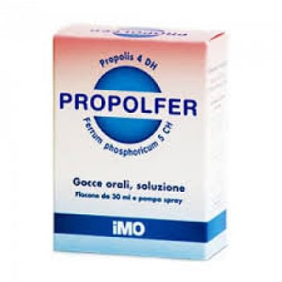 Propolfer Orali Gocce S/alc 30 Imo