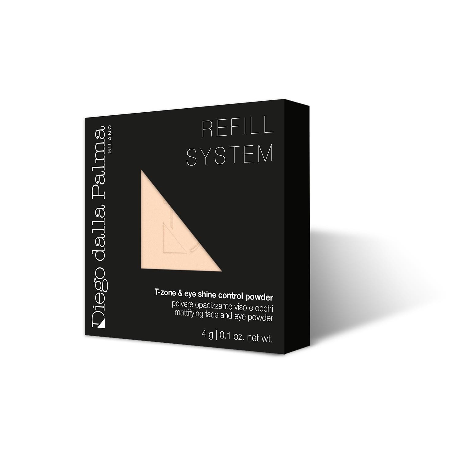 DIEGO DALLA PALMA - T-Zone &amp; Eye Shine - Polvere Opacizzante Viso E Occhi Ricarica N.344
