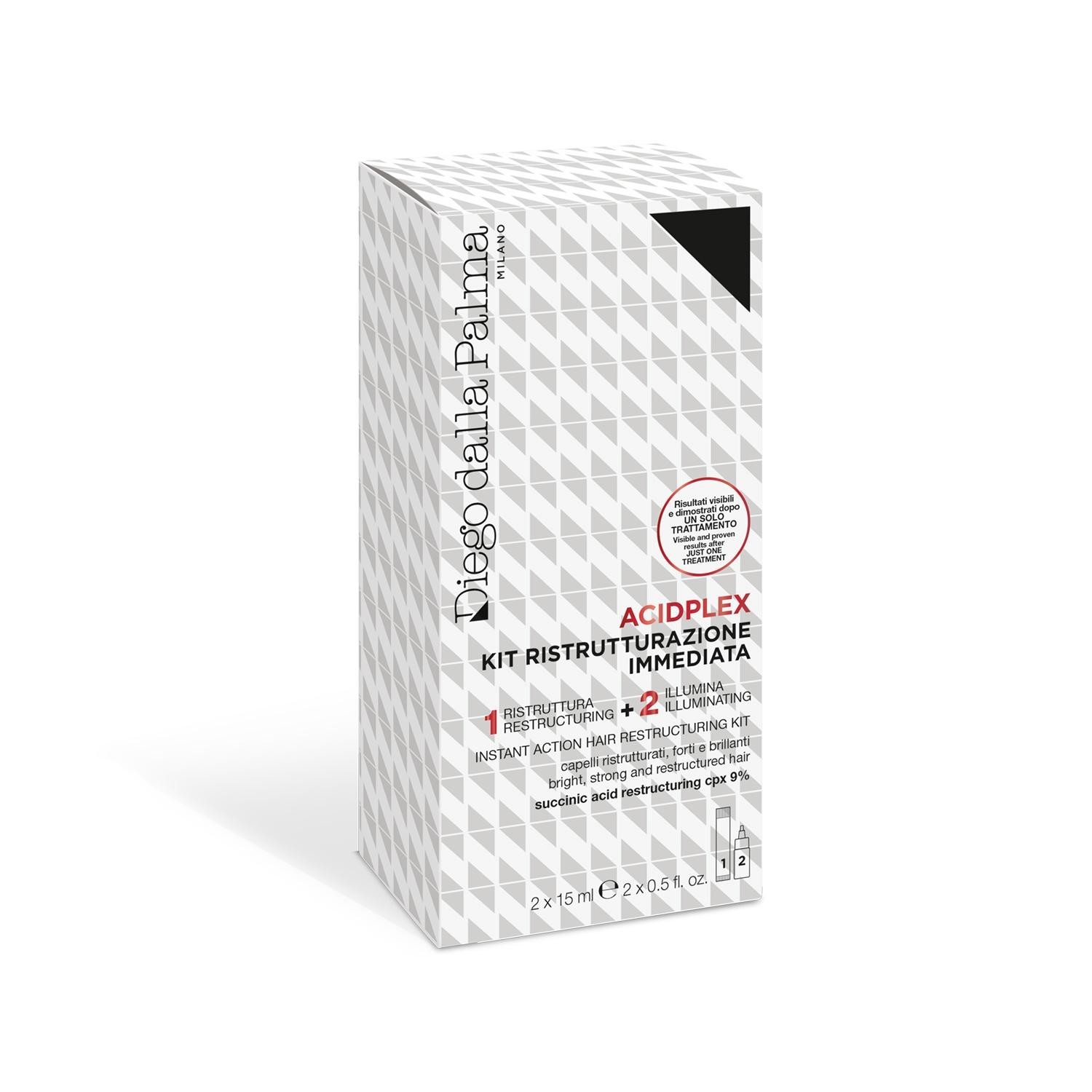 Diego dalla Palma Acid Plex - Kit Ristrutturazione Immediata Azione Urto 2 x 15ml