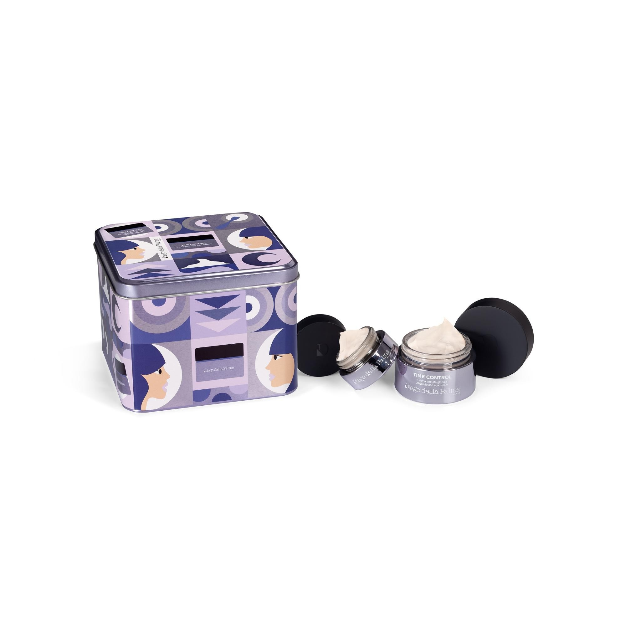 Diego dalla palma kit time control crema anti eta' globale 50ml + crema contorno occhi e labbra 15 ml