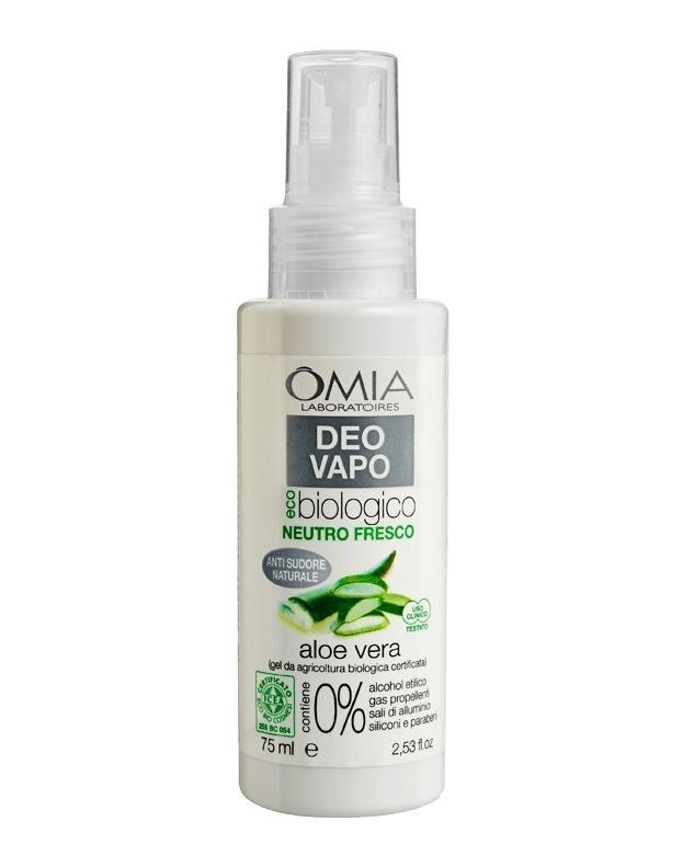 Omia ecobio deo vapo aloe vera bio 75 ml