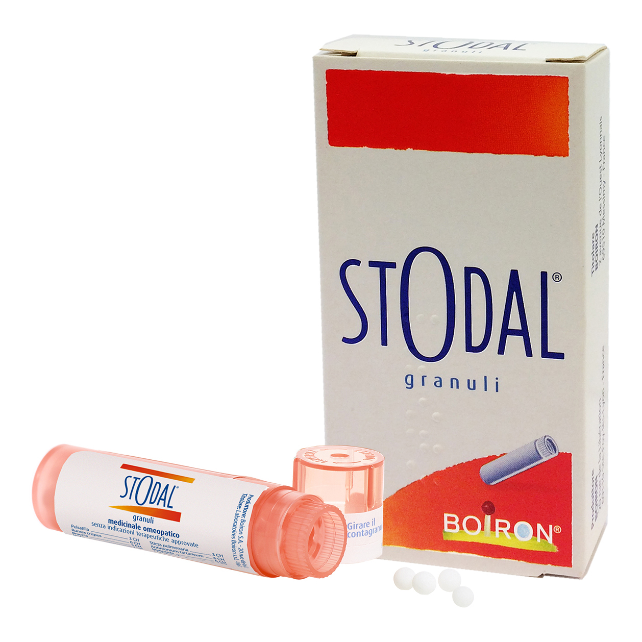 Boiron Stodal Granuli Medicinale Omeopatico 2 Tubi 4 g