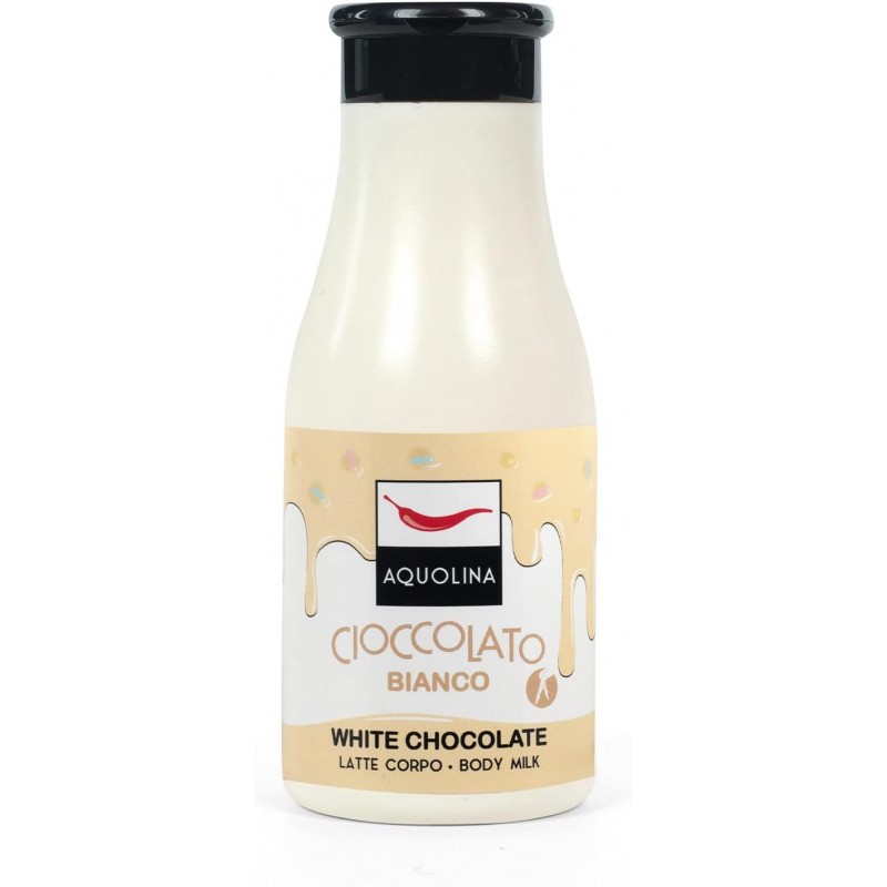 Aquolina latte corpo idratante cioccolato bianco 250 ml
