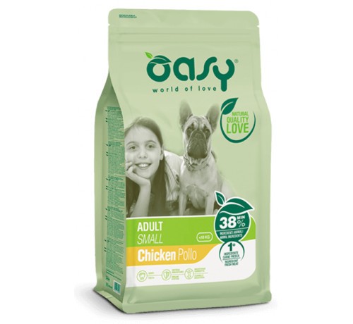 Oasy Cane Lifestage Adulto Small Pollo 1 Kg New Pack