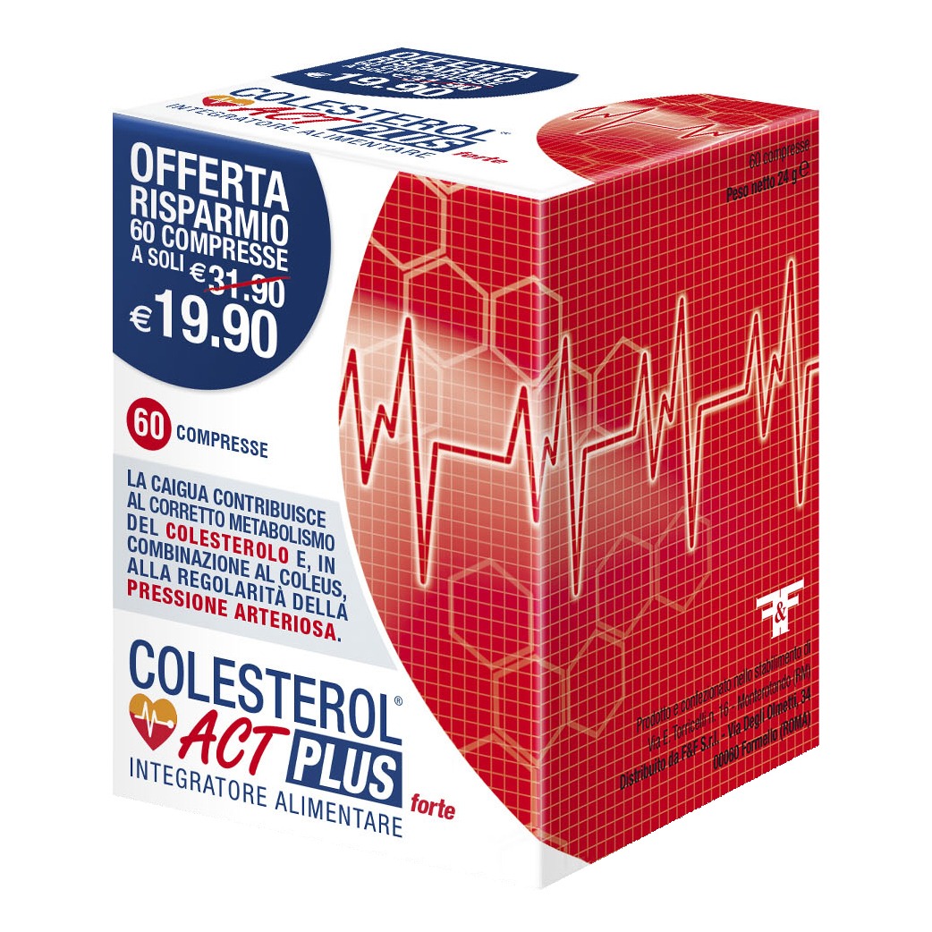 Colesterol Act Plus Forte 60 Compresse