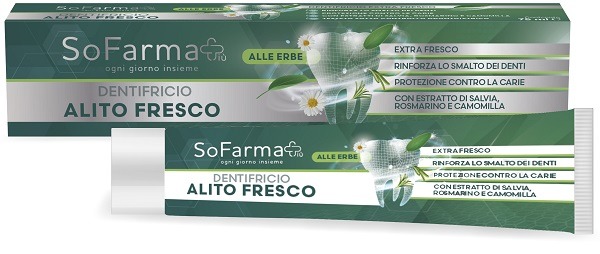 Sofarmapiu' dentifricio protezione totale 75 ml