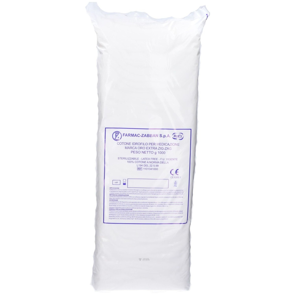 Farmatexa Morbido Oro Extra Cotone Idrofilo 1 kg