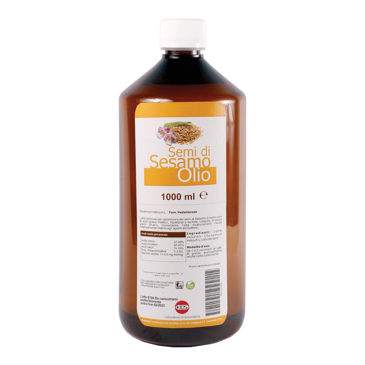 Sesamo olio 1000 ml
