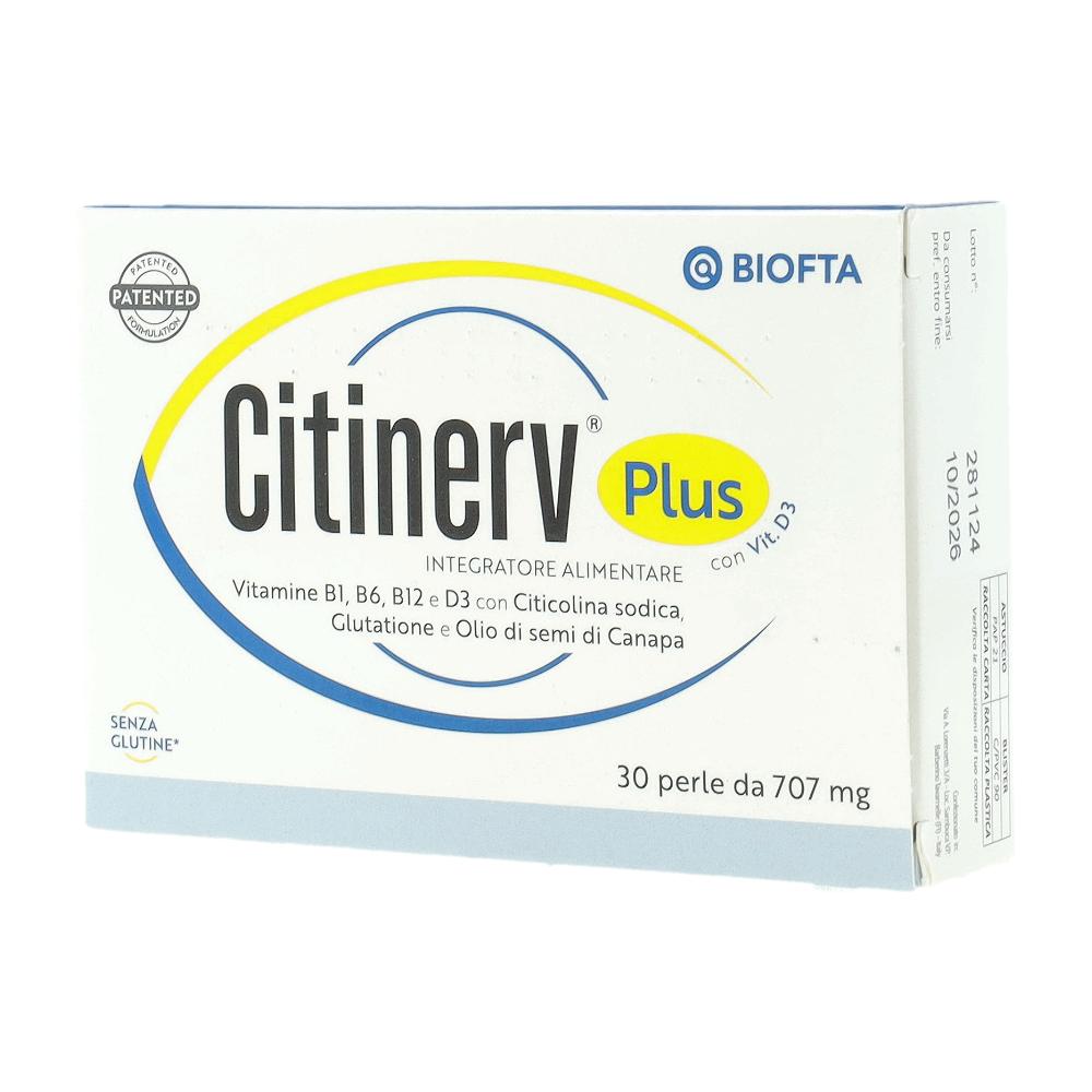 Citinerv Plus 30 Capsule Molli