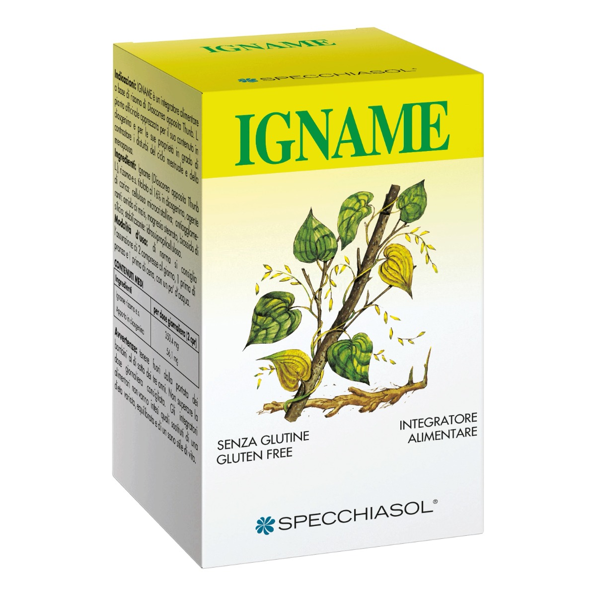 Specchiasol Igname Erbe 60 Tavolette