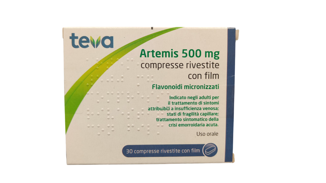Artemis 30 Compresse Rivestite 500 Mg