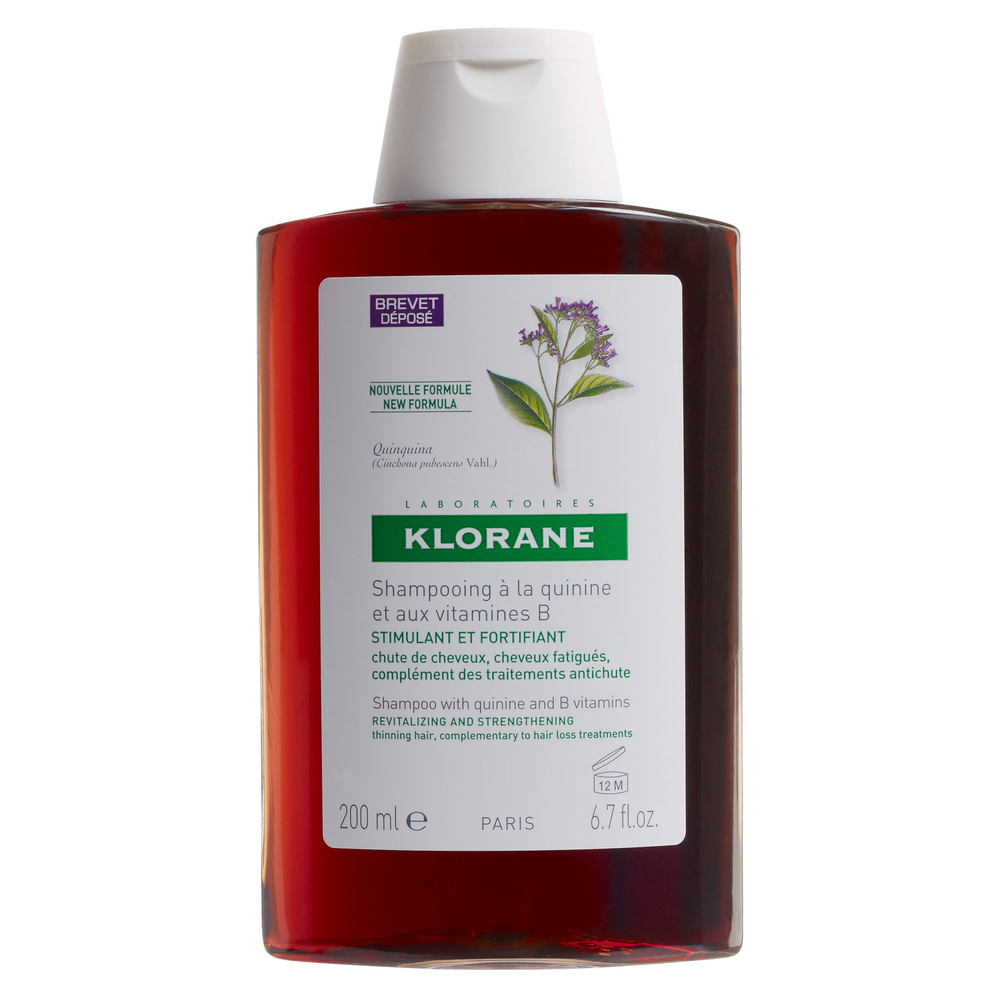 Klorane shampoo chinina vit b