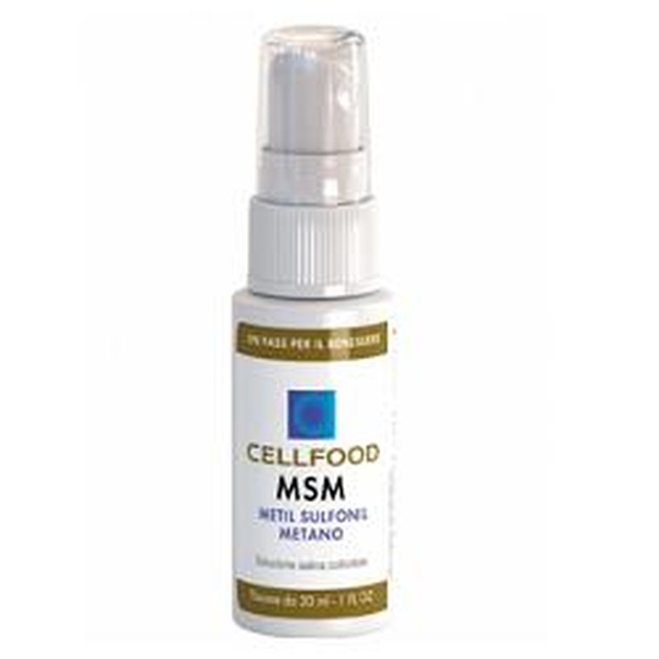 Cellfood Msm Spray Integratore Con Zolfo Organico 30 Ml - Immagine 4