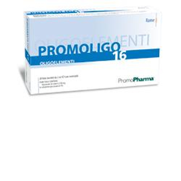Promopharma Promoligo 16 Rame Oligoelemento Orale 20 Fiale Da 2 Ml - Immagine 2