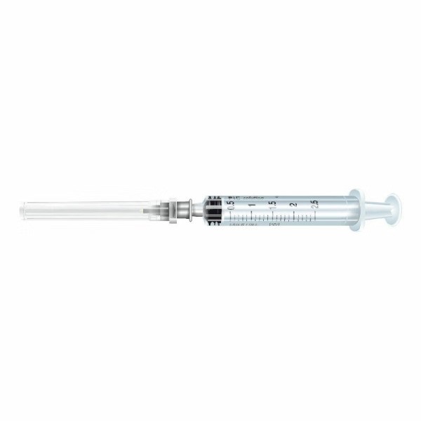 Siringa plastica sterile 2,5ml ago 1 pezzo