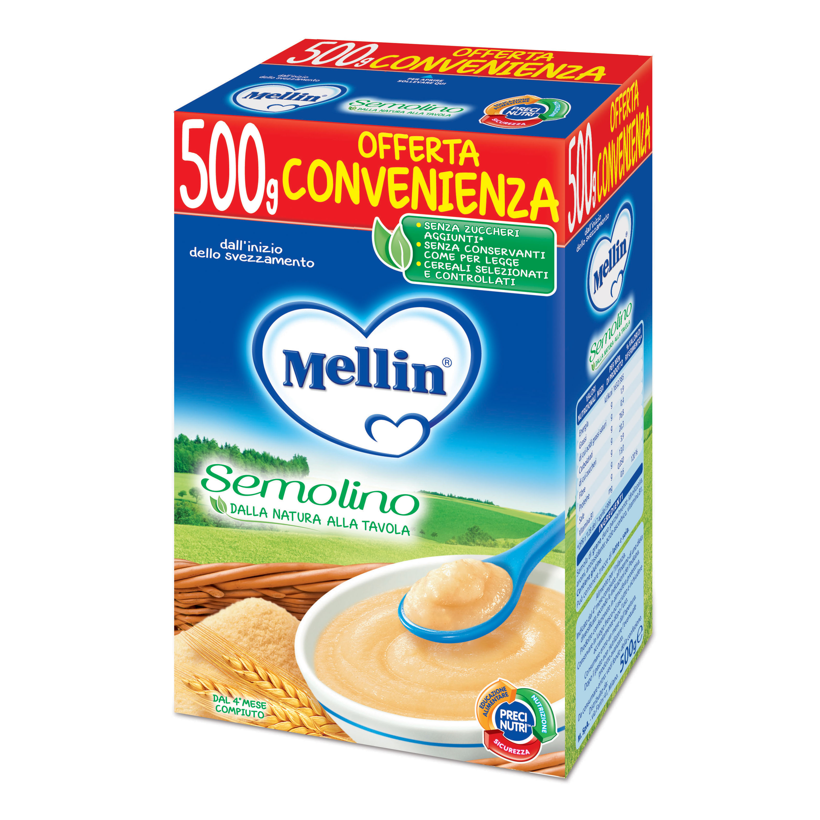 Mellin semolino 500g