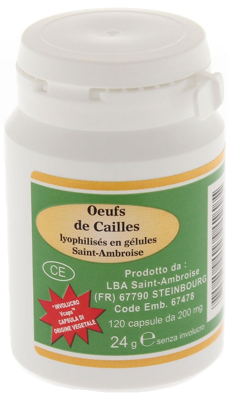 Uova Coturnix 120capsule Vgp