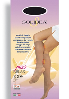 Miss relax 100 sheer gambaletto nero 2