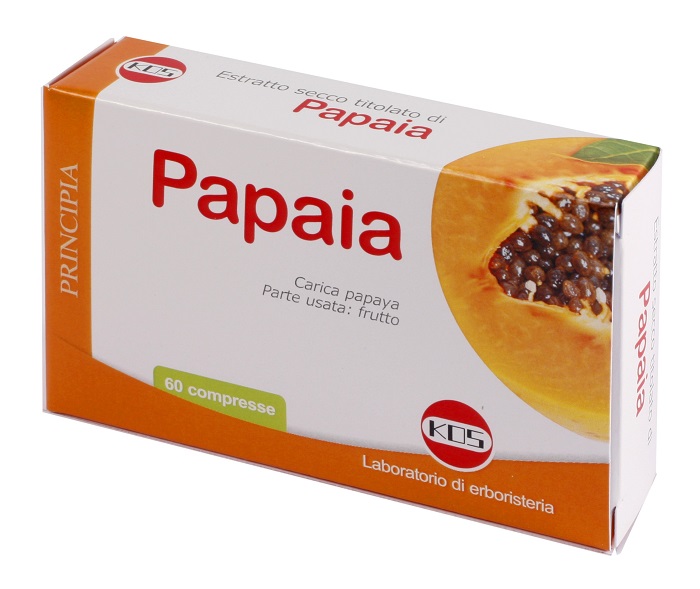 Papaia estratto secco 60 compresse