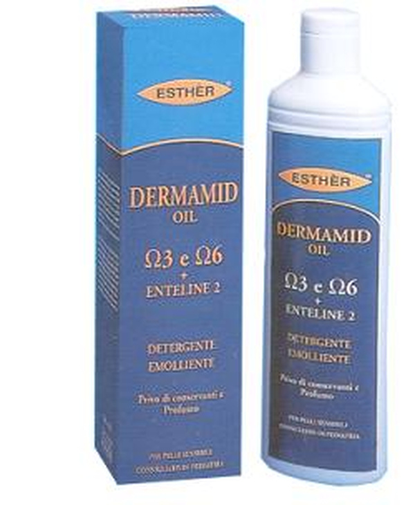 Lab_farmaceuticikrymi | Esther Dermadid Oil Olio Detergente 250 Ml Da Bagno Neonato - Immagine 7