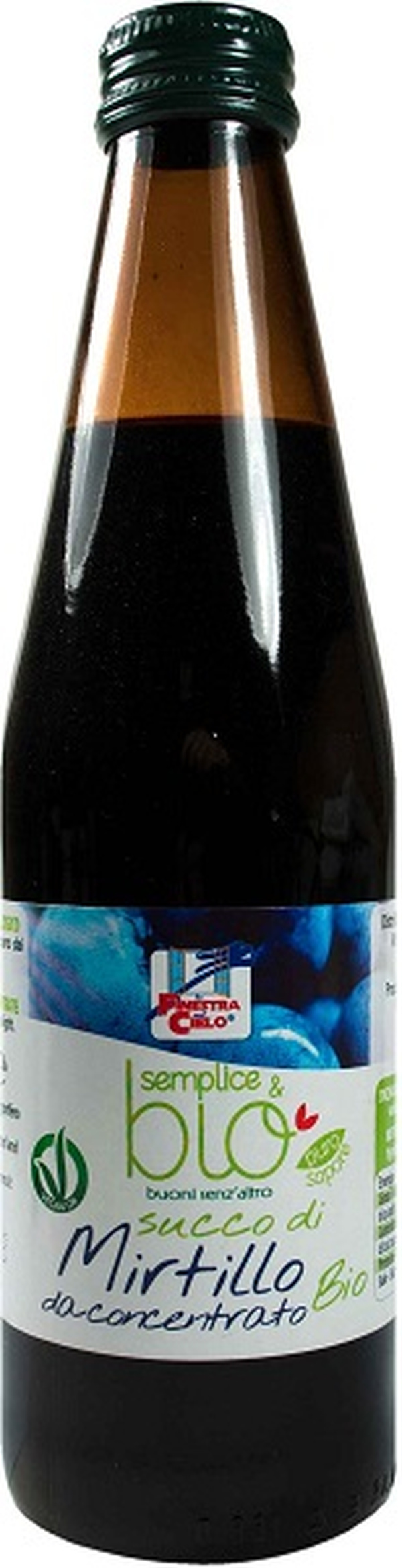 Mirtillo Biotobio Mirtillo Succo Conc Sempl&Bio 330 Ml Bevanda - Immagine 3