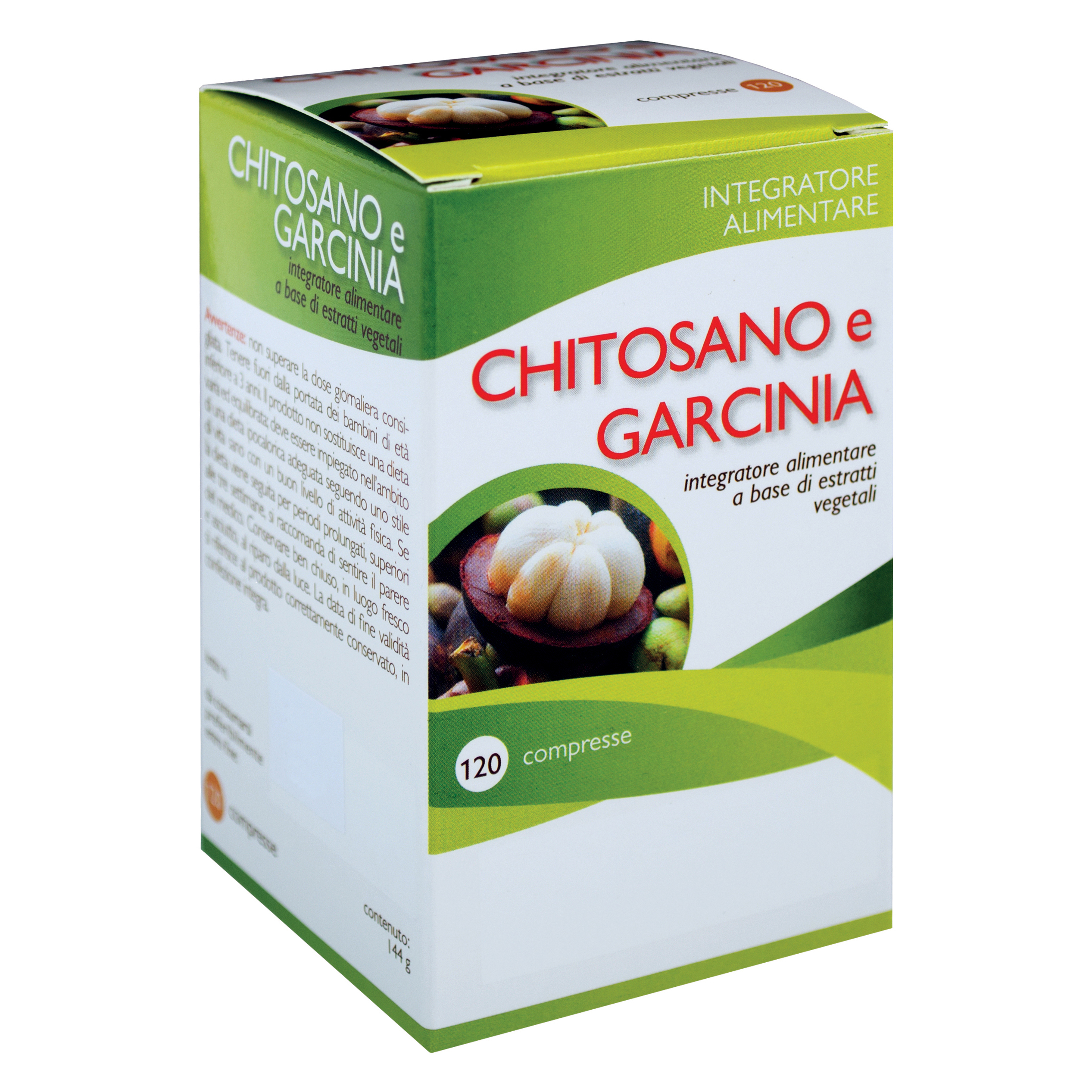 Garcinia chitosano 120 compresse