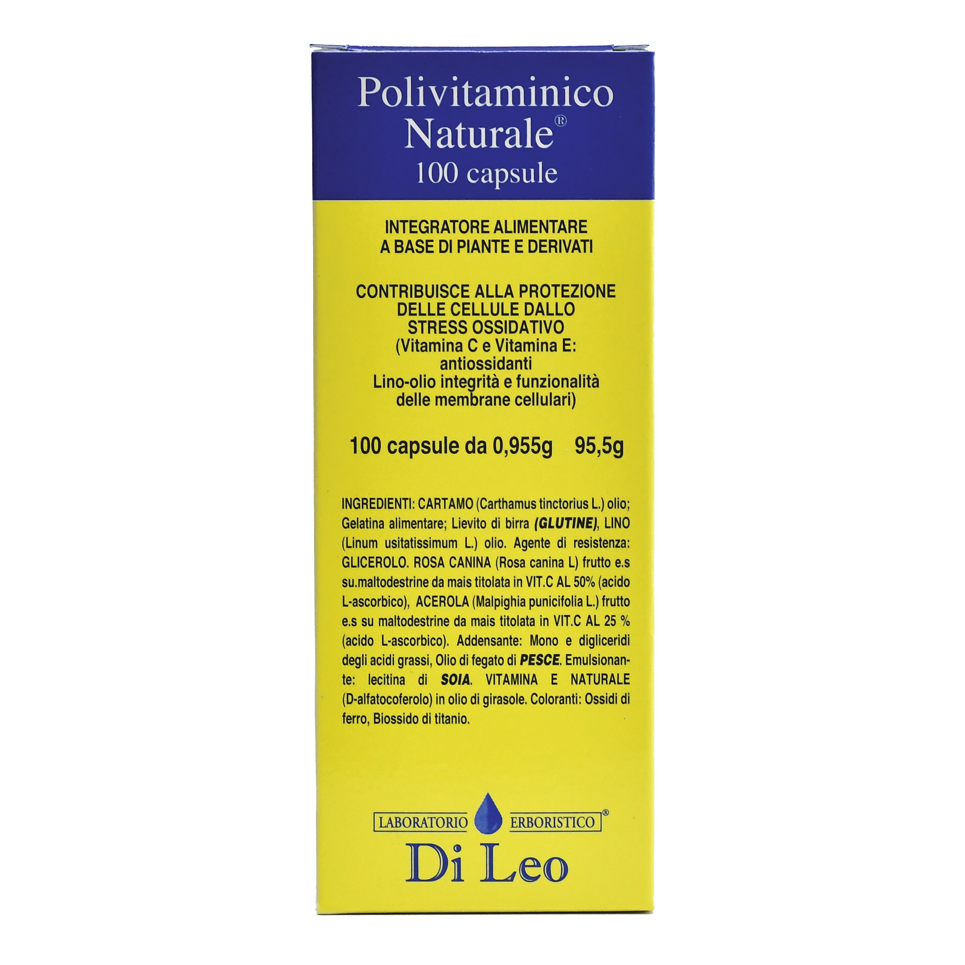Polivitaminico naturale 100 compresse di leo