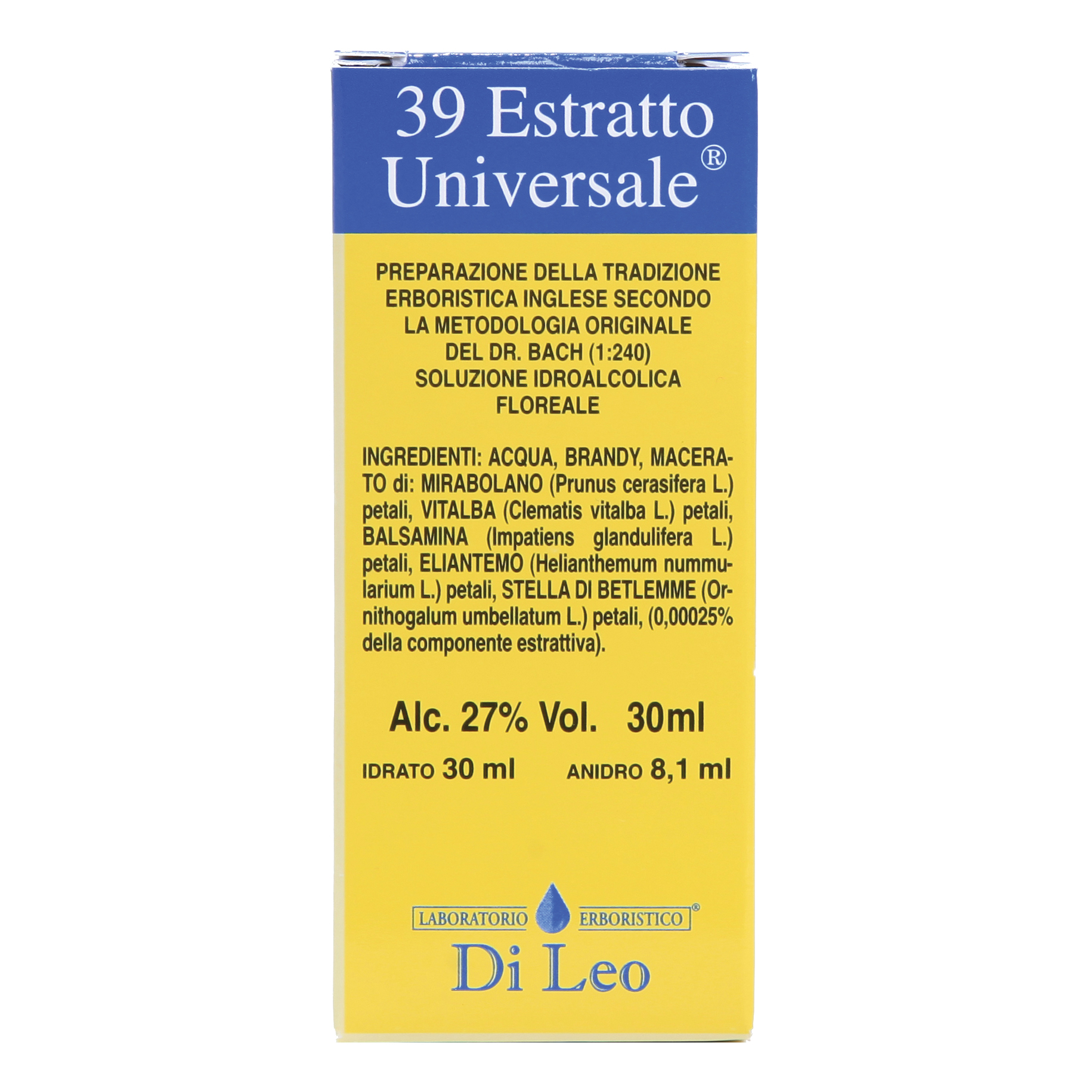 Estratto univers.30ml dileo