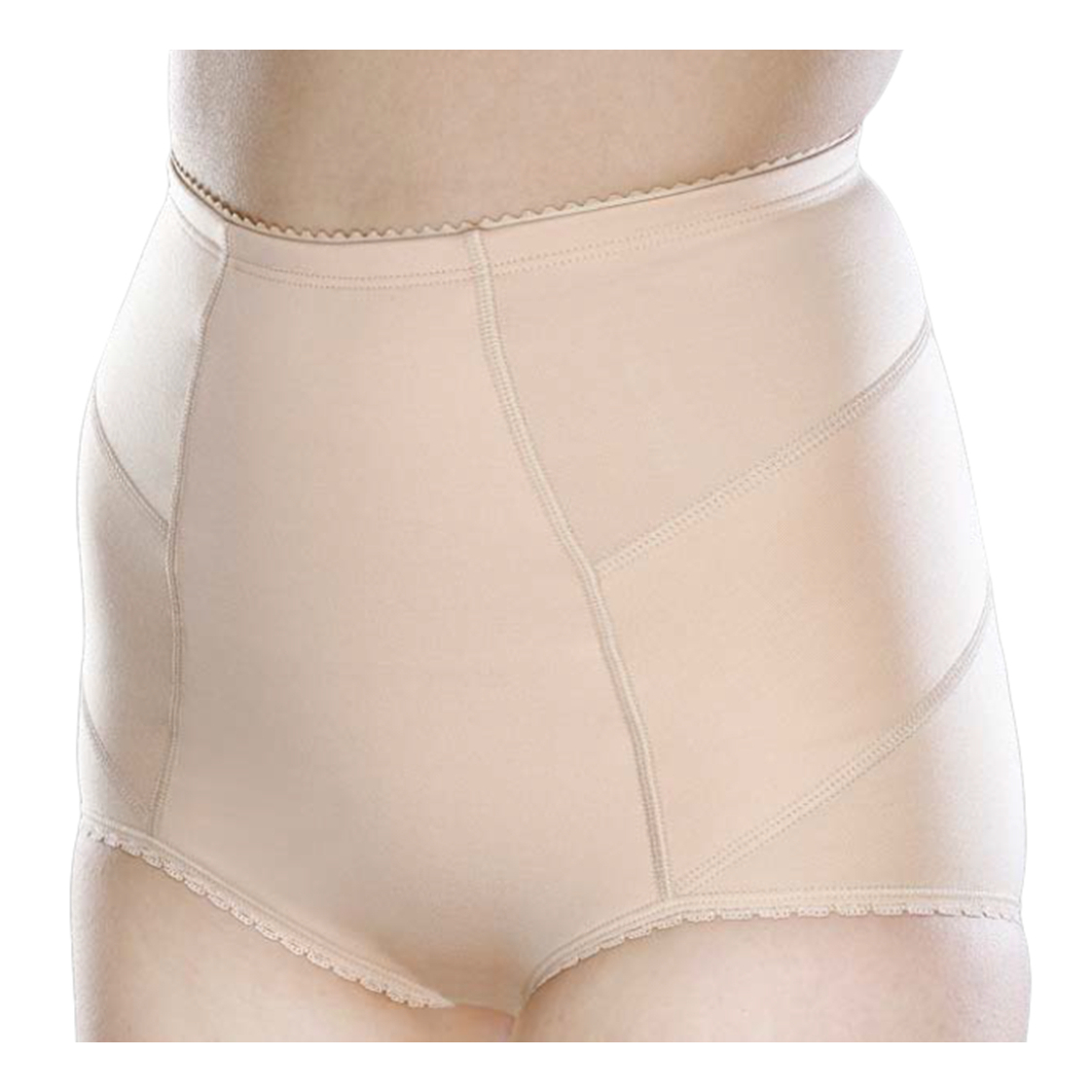 Orione 536 cintoslip erniario donna aperto con pelotte in cotone nudo 8