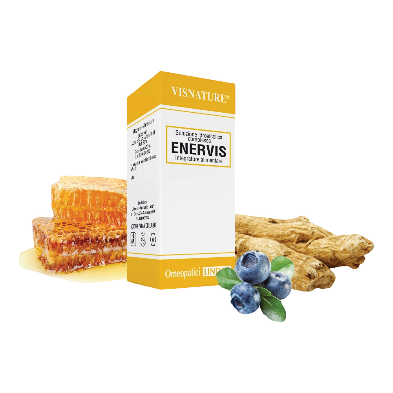 Enervis 30ml Gocce Vis Linda's