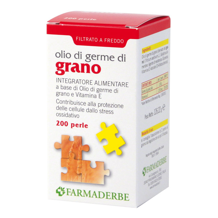Olio germe di grano 200 perle