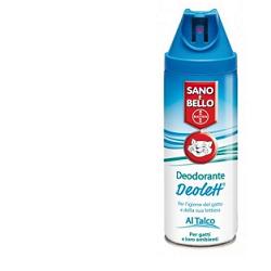 Sanoebello Gatto Deodorante Deolett Talco 200 Ml