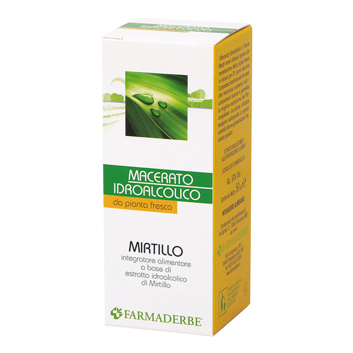 Farmaderbe mirtillo macerato idroalcolico 50 ml