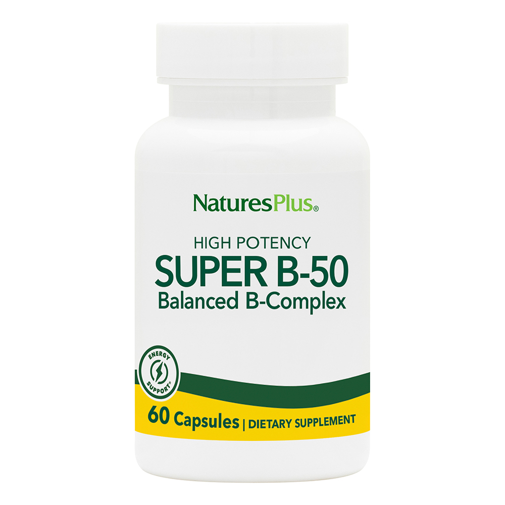 Nature's Plus Super B-50 60 Capsule