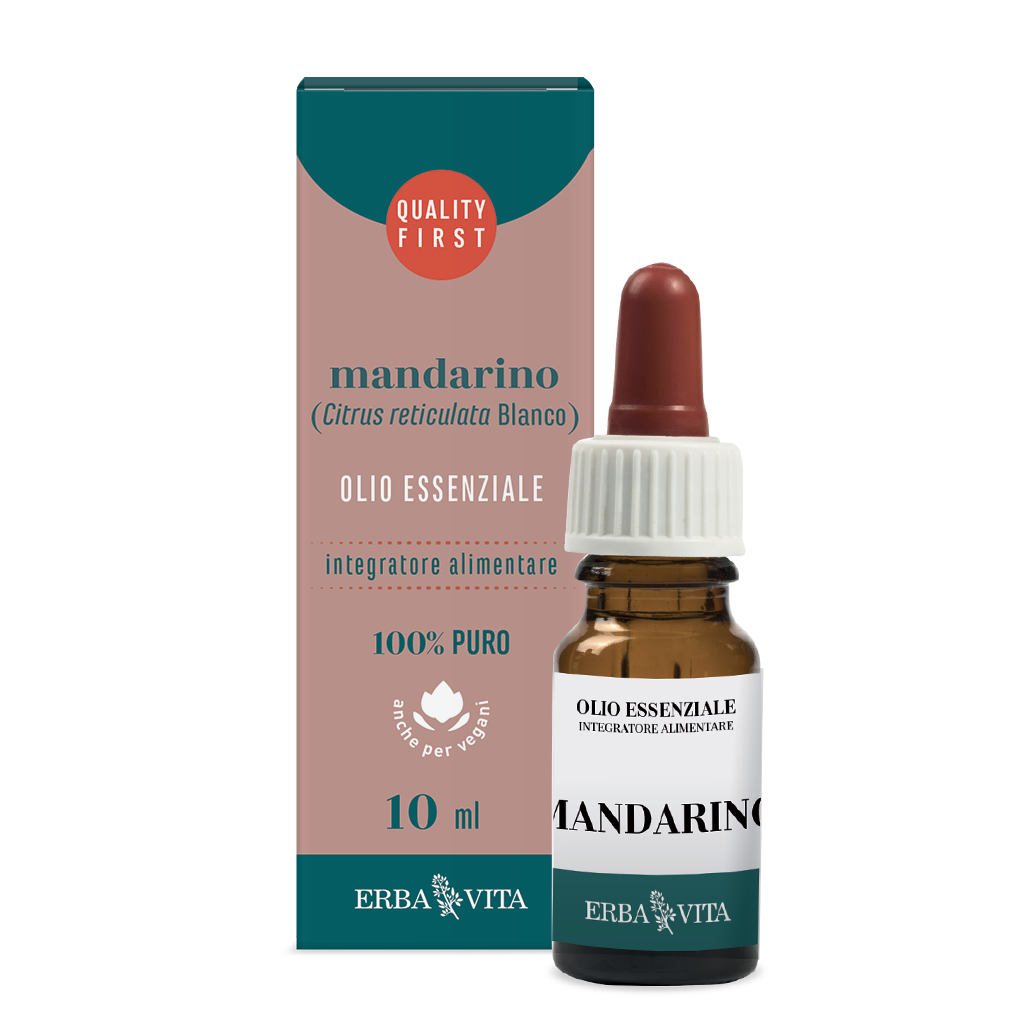 Erba Vita Mandarino Oe Per Aromaterapia E Relax 10Ml Flacone - Immagine 3