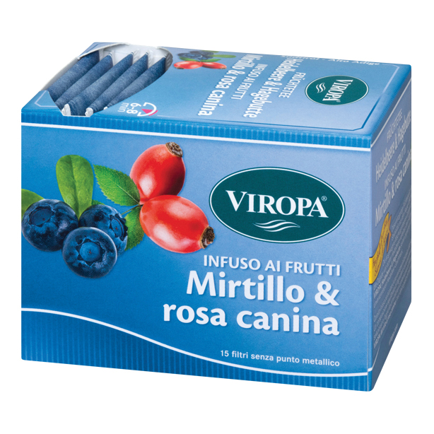 Viropa mirtillo/rosa canina 15 bustine