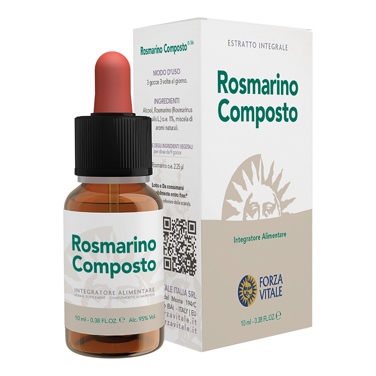 Forza Vitale Ecosol Rosmarino Composto Gocce 10 Ml