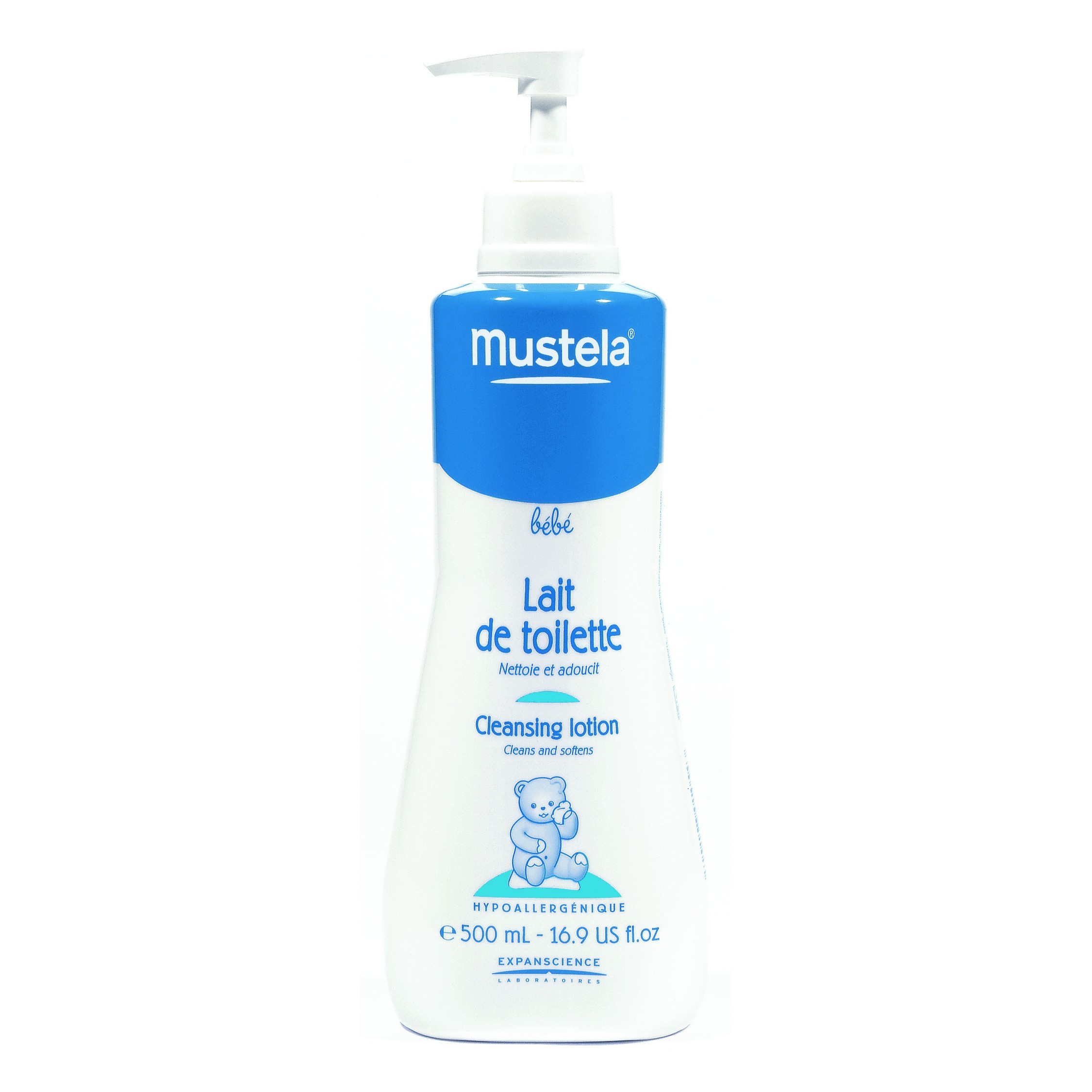 Mustela latte toilette 500ml
