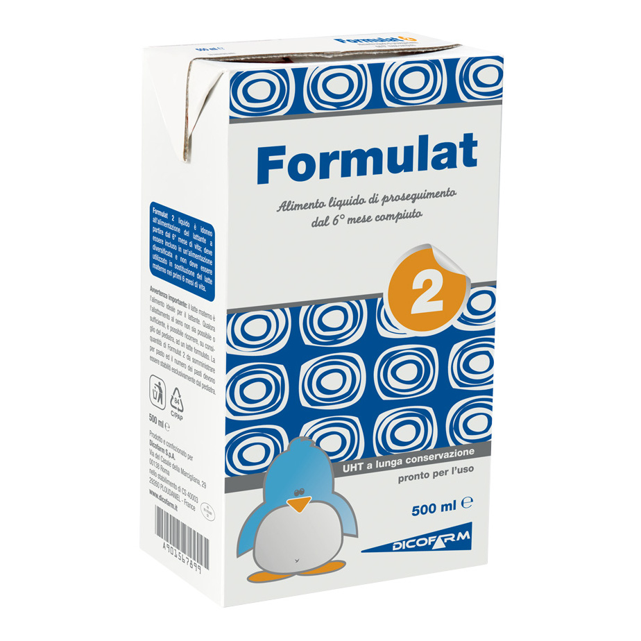 Formulat 2 latte Liquido 500ml