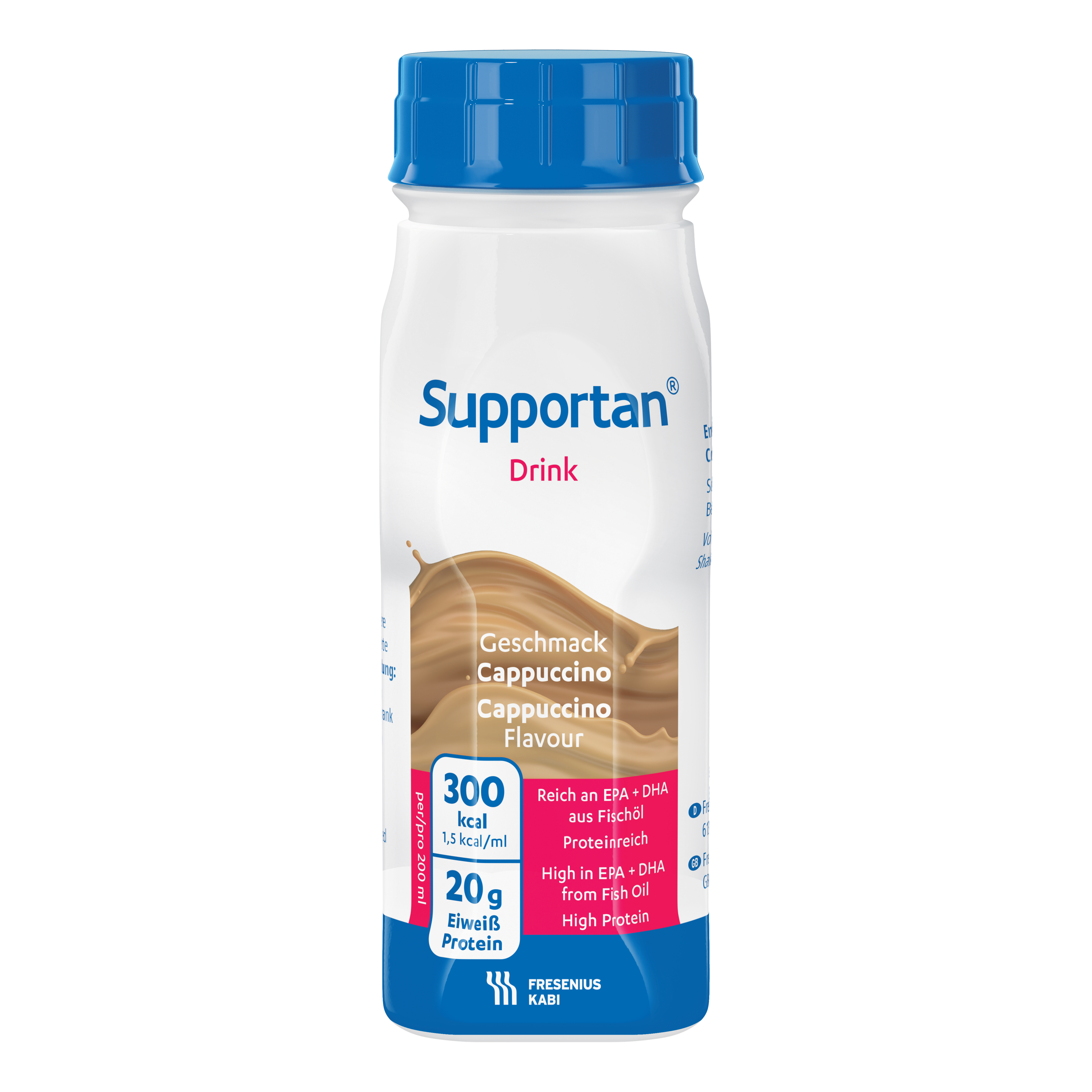 Supportan drink cappuccino 4 flaconi x 200 ml