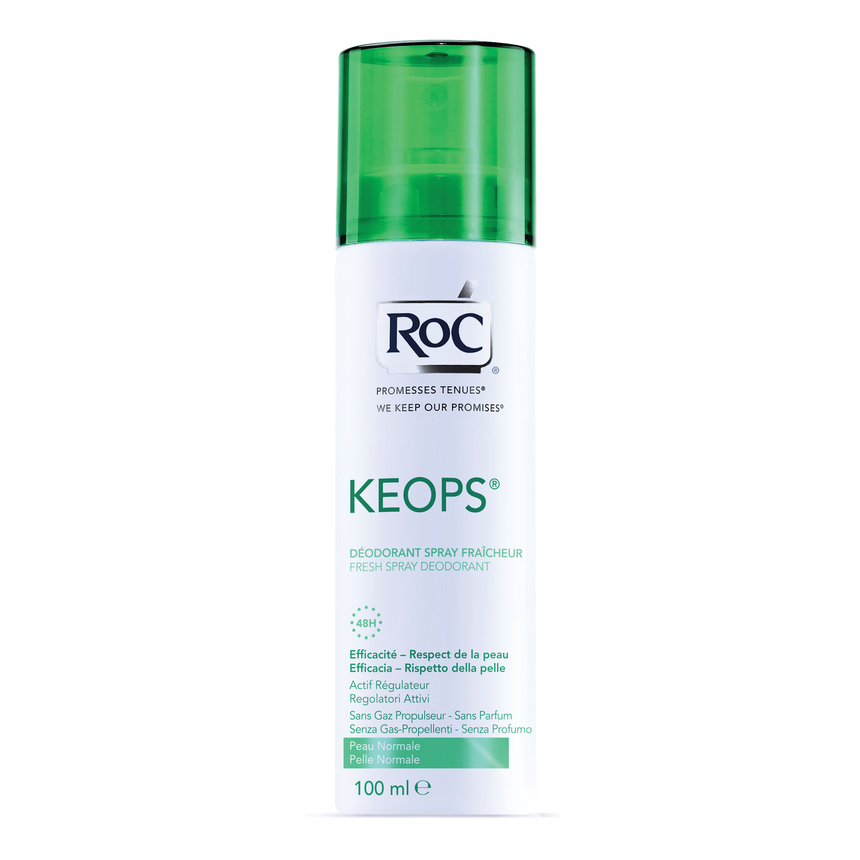 Roc keops deodorante spray fresco 100 ml